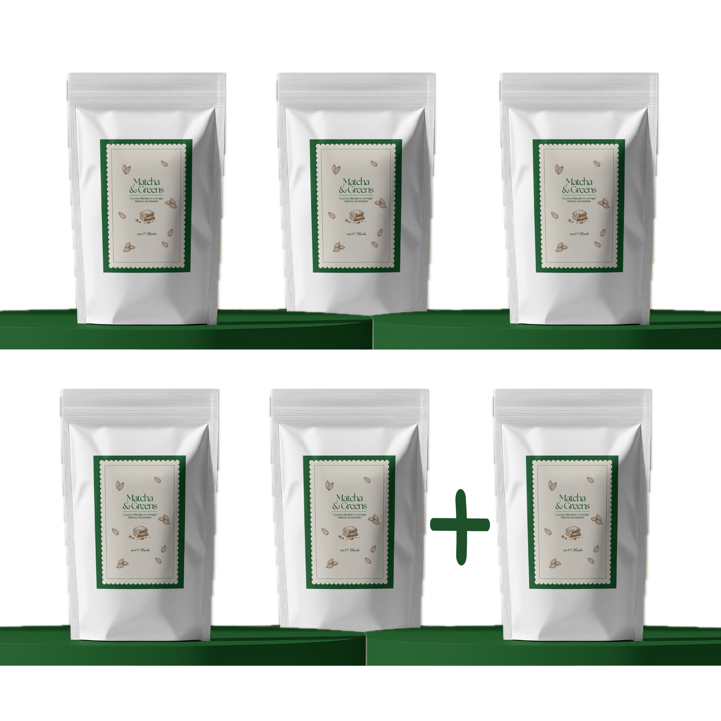 Matcha Mandel  Bonus Bundle – 6 für 5